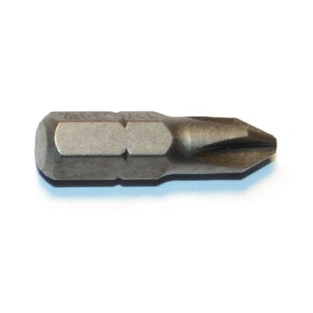 Midwest Fastener 1/4" x 1" #2 Phillips Insert Bits 25PK 52023